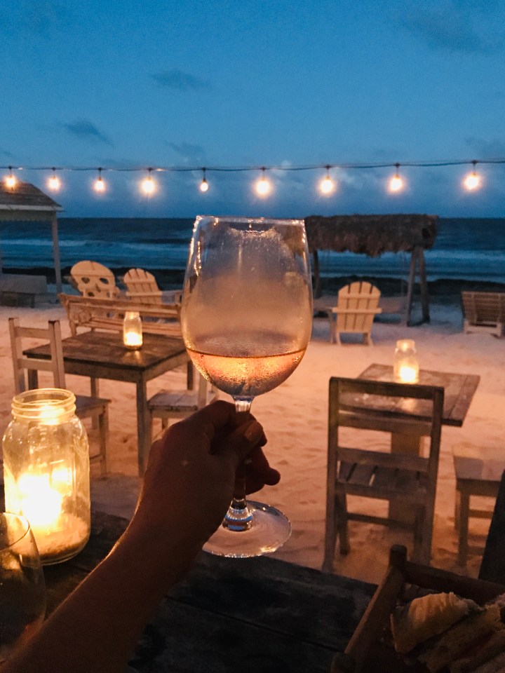 {Ocean views & rose at Posada Margherita in Tulum}